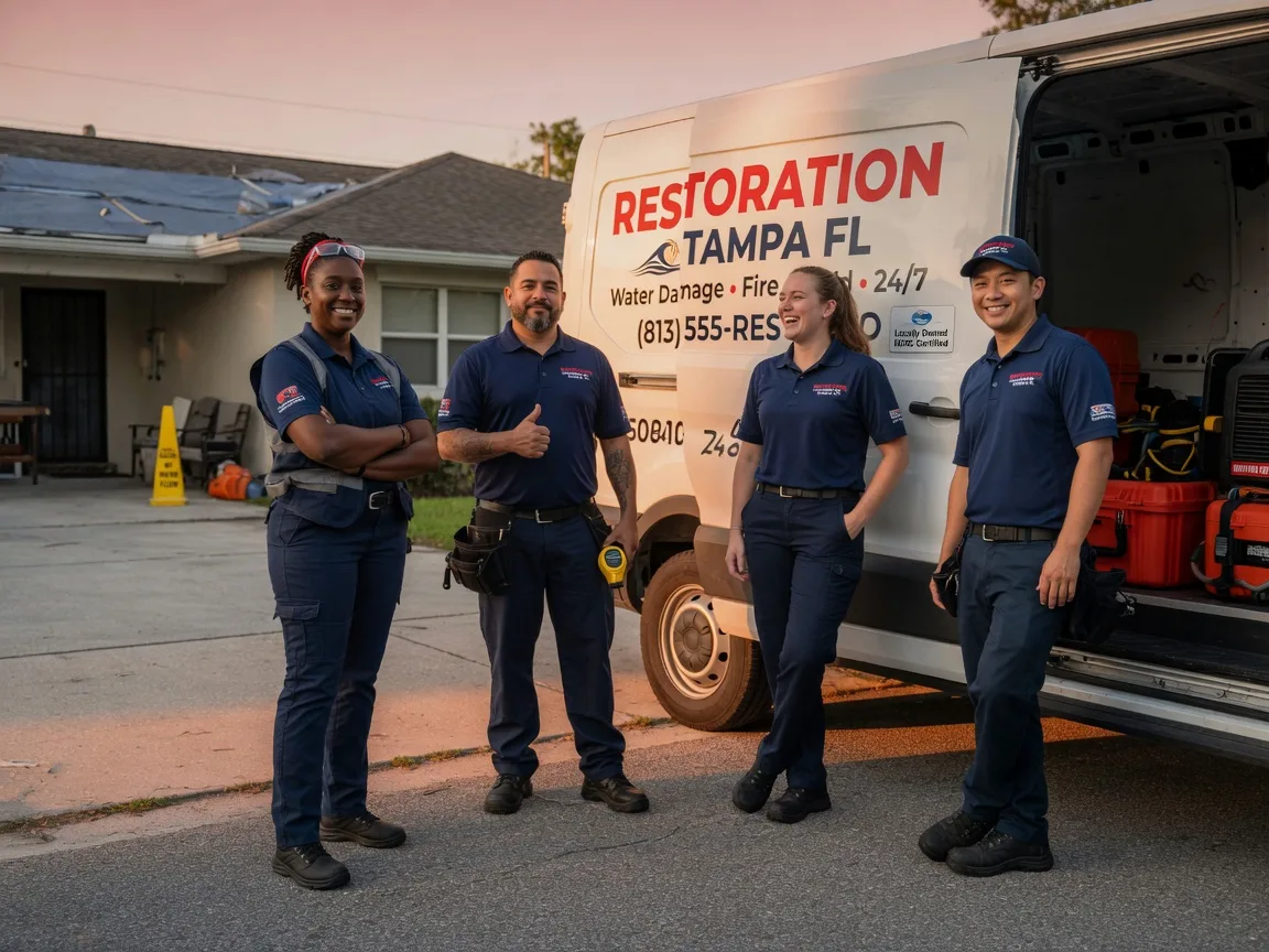 Water Damage Restoration company in Hustisford, WI